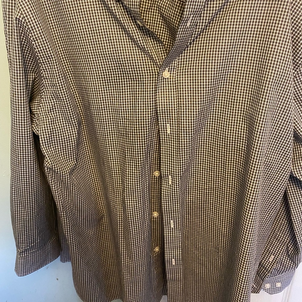 Mens Dress Shirt Size 17 Nautica
